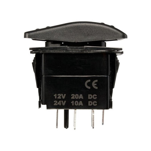 8X 12V 20A Winch in Winch Out -OFF- Rocker  7 Pin LED 2