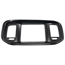 (Schwarz) Passend für Dodge Charger (Baujahre 2015–2023) Armaturenbrett-DVD-Navigationsbildschirm-Rahmenabdeckung