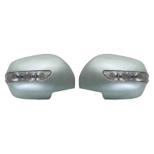 (Hell-/Dunkelgrün mit Lampe) Passend für Toyota Sea Lion Hiace H200 (Baujahre 2004–2013), Spiegelkappe