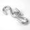 Heavy Duty S Hooks Ultra Thick Hammock S Shaped Hooks Galvanized Utility Hanger, Pack of 4 3
