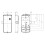 3X Electronic  Digital Electronic Door Lock Fingerprint Press Password Keyless Keypad 8