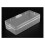 2X Clear Plastic Jewelry Rectangle Case Box Holder Container 18cm X 8.5cm X 4.5cm 3
