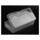 2X Clear Plastic Jewelry Rectangle Case Box Holder Container 18cm X 8.5cm X 4.5cm 5
