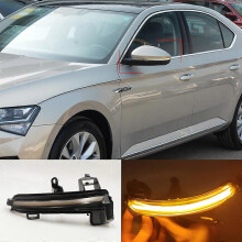 Passend für Skoda Superb A7 B8 Mk3 III Typ 3V Rückspiegel Blinker