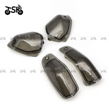(Black)Applicable To Kawasaki Zzr 400 600 Zx600e 94-04 Motorcycle Front Turn Signal Headlight Cover