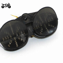 (Black)For Yamaha Yzf R6 2001-2002 Motorcycle Rear Lamp