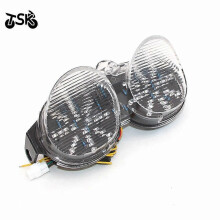 (White)For Yamaha Yzf R6 2001-2002 Motorcycle Rear Lamp