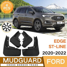 Gilt für Ford Edge ST-Line 2020-2022 Edge Kotflügelverkleidung vorne und hinten Autozubehör