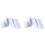 200pcs Eraser Melamine Foam Cleaner Magic Sponge Multi-Functional Soft White 1