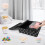 Storage Bins, Under Bed Storage Containers, Foldable Clothes Storage Box, Storage Organizer, with Handles Clothing 4 Pcs 8