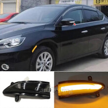 Passend für neue Teana und neue Sylphy Tiida Rückspiegel Blinker LED-Lichtreflektor Rückspiegel