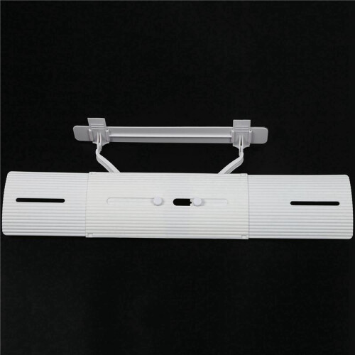 3X Adjustable Air Conditioner Cover Windshield Air Conditioning Baffle Shield Wind Guide Month Straight Shield Drop Ship 1