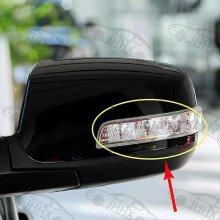 (Hauptfahrerseite - links) Kompatibel mit Sorento Sorrento 2009 2010 2011 2012 2013-2015 Rückspiegelblinker