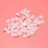 Plastic Round Shaped Cover Screw Cap Lid White 100Pcs for 5mm Dia Hole 2