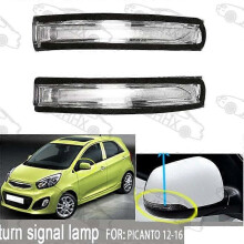 (Beifahrerseite rechts) Kompatible Abdeckung für Rückspiegelleuchte links für Picanto Eurostar 2012–2016