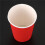 60 Paper Cups (9oz) - Plain Solid Colours Birthday Party Tableware Catering(Red) 7