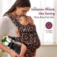 Momcozy Baby Carrier  Ergonomic Cozy and Lightweight Carrier for 324 M