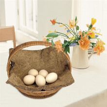 10 Pack Reusable Nesting Box Pads for Chickens Coop,13 x 13 Inches Natural Coconut Fiber for Garden Lawn Outdoor