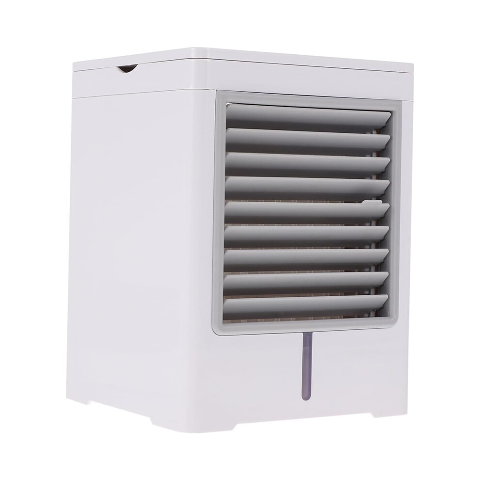 Portable Usb Air Cooler Mini Desktop Air Circulation Fan Water Tank Mist Humidifier Quiet Cooling Fan 8583457700126