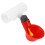 Chicken Drinking Cup 50 Pieces Automatic Drinker Drinker Red Plastic Duck Bird Quail  Hen Drinker Bowl 6