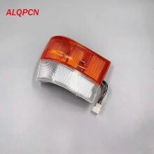 (Left)Applies to Front lamp head light with bulbs fit for toyota hiace 1992-2004