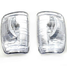 (Left-Transparent)Suitable For Ford Transit Mk8 2014-2020 Reversing Mirror Side Light Lamp Housing Bk31-13B382-Ba