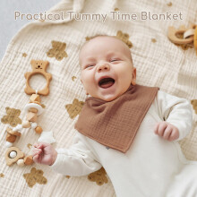 Yukkidds Muslin Cloths for Baby Large 60x60cm Burp Cloths for Newborn