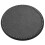 18x Leather Drink Coasters Round Cup Mat Pad for Home and Kitchen Use Black 8