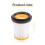 Replacement Filter for  WV200EU WV251EU Cordless Handheld Vacuum Cleaner 8