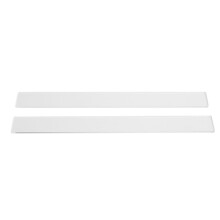 2Pcs Acrylic Biscuit Cake Rolling Tool Balance Ruler Fondant Icing Biscuit Thickness Ruler Biscuit Smoother Baking C