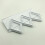 Kitchen Tools Dumplings Maker 3 Triangle Mould for Pierogies Press Samosa Ravioli Dumpling Pie Empanada Meatball Maker 3