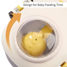 Bebamour Baby Milk Powder Dispenser Pot Formula Dispenser for Baby Sna