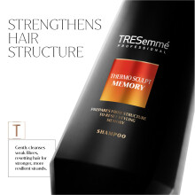 TRESemme Thermo Sculpt Memory Shampoo resiliencebuilding for repairing