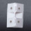 180Pcs Shelf Cabinet 90 Degree Plastic Corner Braces Angle Brackets White 7