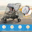 Orzbow Pram Mosquito Net for Double Strollers Universal Twin Pushchair 4