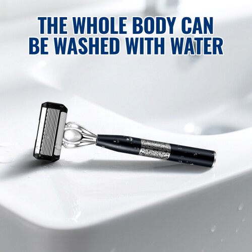 (3) 8-Layer Long Handle Razor for Travel & Home 2