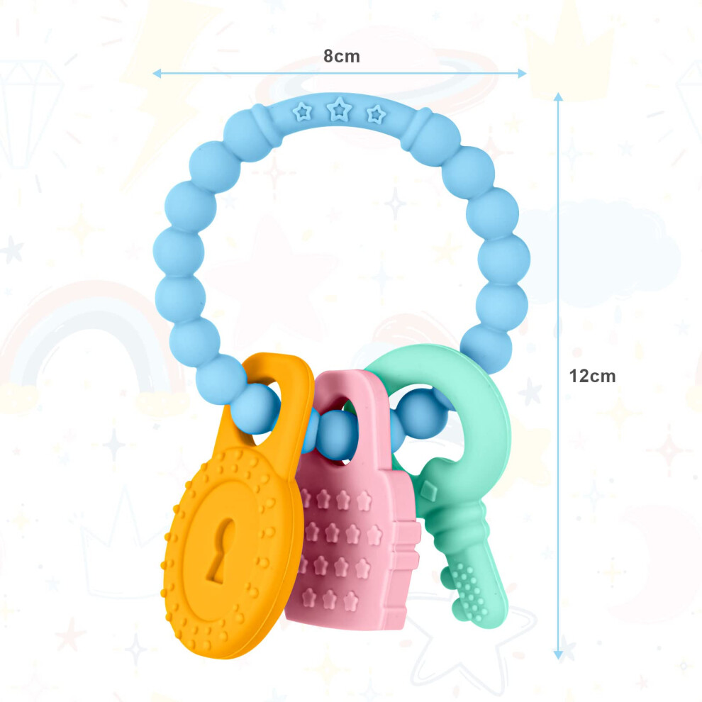 Vicloon Teething Toys Silicone Teether Toy Teether Toys Teether Chew T