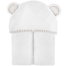 MINIBOO Premium Bamboo Baby Towel with Hood Super Soft and Absorbent