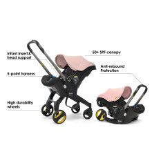 Doona Baby Car Seat  Stroller  Convertible 0 Car Seat and Pram  Anti R