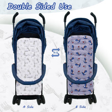 LAT Universal Pram Liner Baby Pushchair Seat Liners Cotton DoubleSided