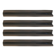 4X Twin Door Draft Dodger Guard Stopper Saving Protector Doorstop Home Decor