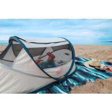DERYAN Travel Cot BabyBox Popup System Set up in only 2 Seconds Com