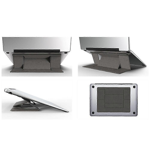 Portable Tablet Invisible Folding Stand Artificial Leather Invisible Folding Stand Laptop Tablet Stand 1