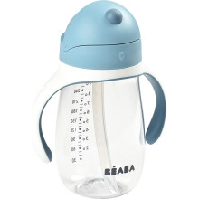 Béaba 2 in 1 Sippy Cup Toddler Cup Childrenâs Beaker with Straw