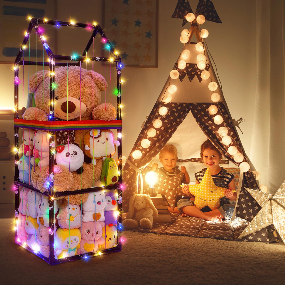 Mhjy Soft Toy Storage Stuffed Animals Zoo Storage Cage Large Plush Toy