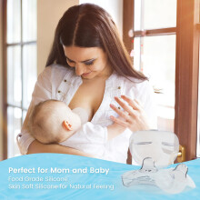 Porwke Nipple Shields for Breastfeeding 17mm 100 FoodGrade Silicone Ni