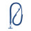 Hexagonal Shaped Adjustable Phone Holder Lanyard-Sapp hire blue 1