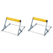 2X Adjustable Height Table Saw Roller-Stand Attachment,Cutting Machine Miter Saw Roller Support Stand