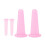 2026 Suitable Silicone Cupping Vacuum Face Suction Face Artifact Pink 3