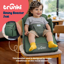 Trunki Travel Dining Booster Seat  Folding Booster Seat Dining Chair P